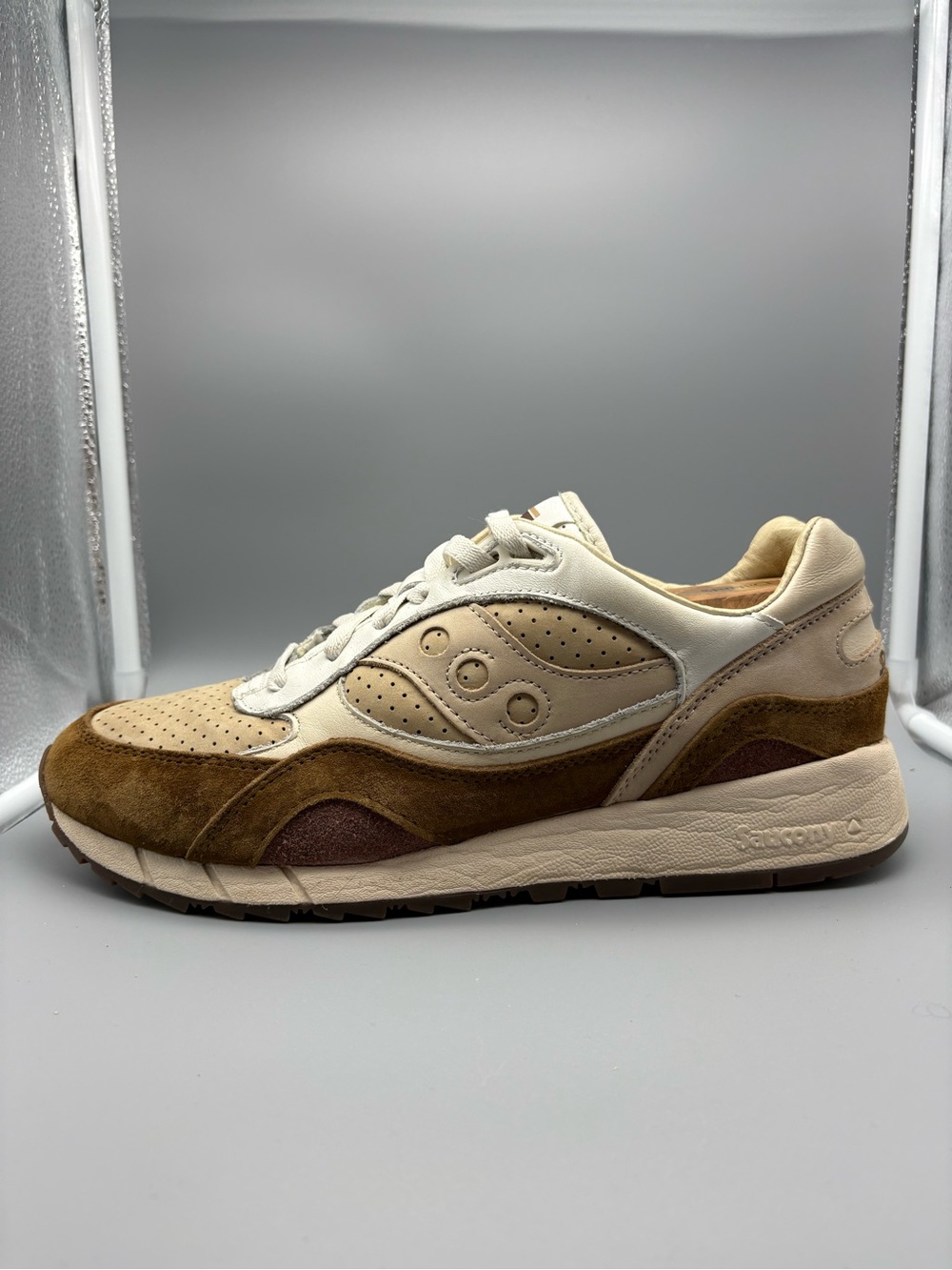 Saucony | Shadow 6000 Shoes - Cappuccino ; Mens 11.5